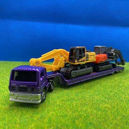 トミカ改造いすゞギガケーブルドラム輸送車